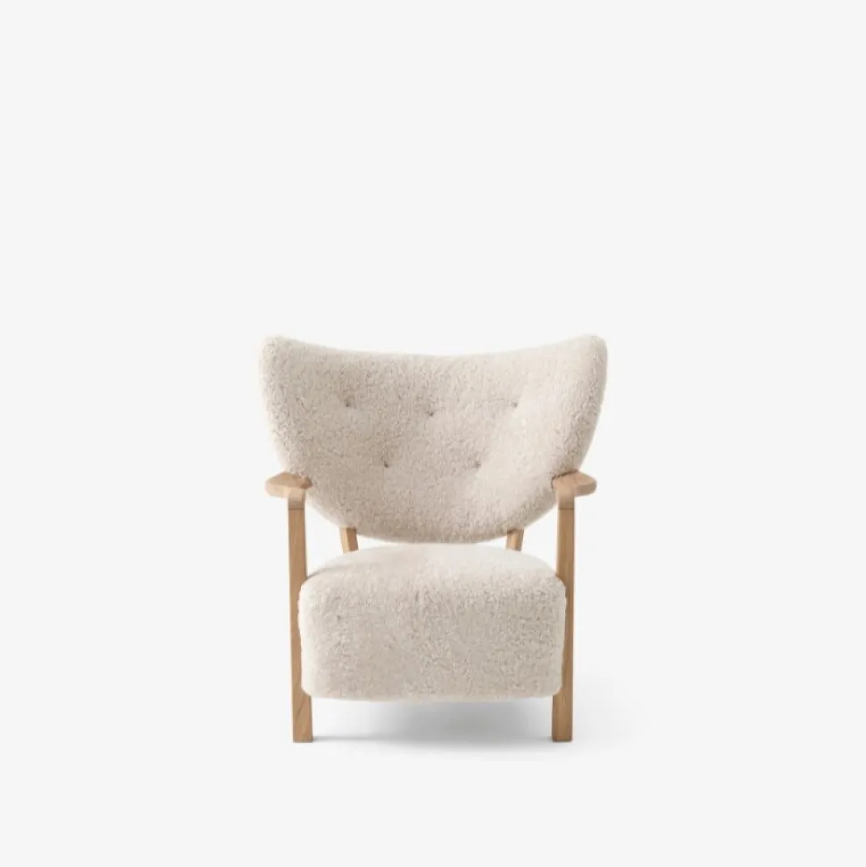 &Tradition Wulff ATD2 & ATD3 Moonlight Sheepskin Oiled Oak