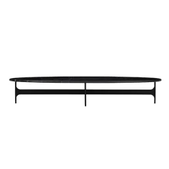 Wendelbo Floema Oval Sofabord Sort