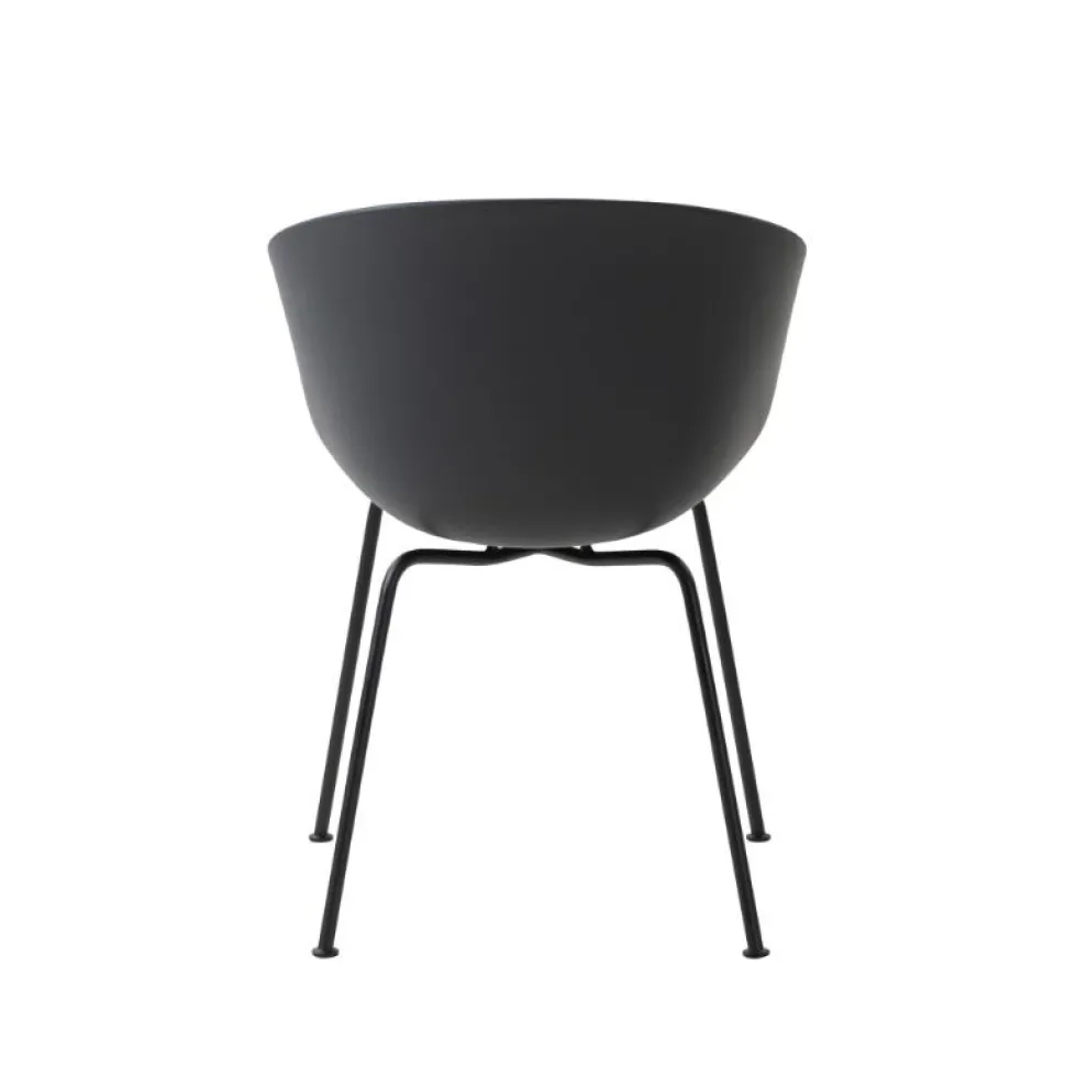 Wendelbo Mono V2 Spisebordsstol Sort